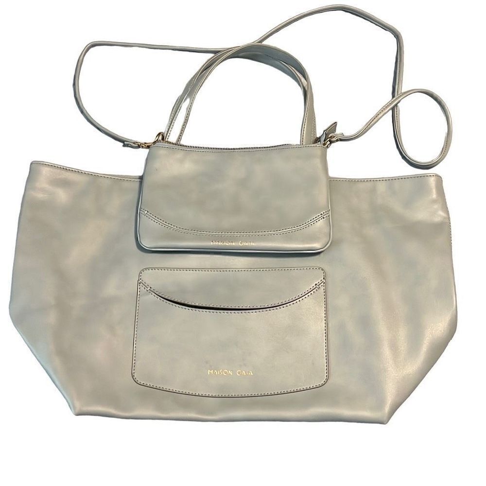Maison Gaja pale blue handbag bundle